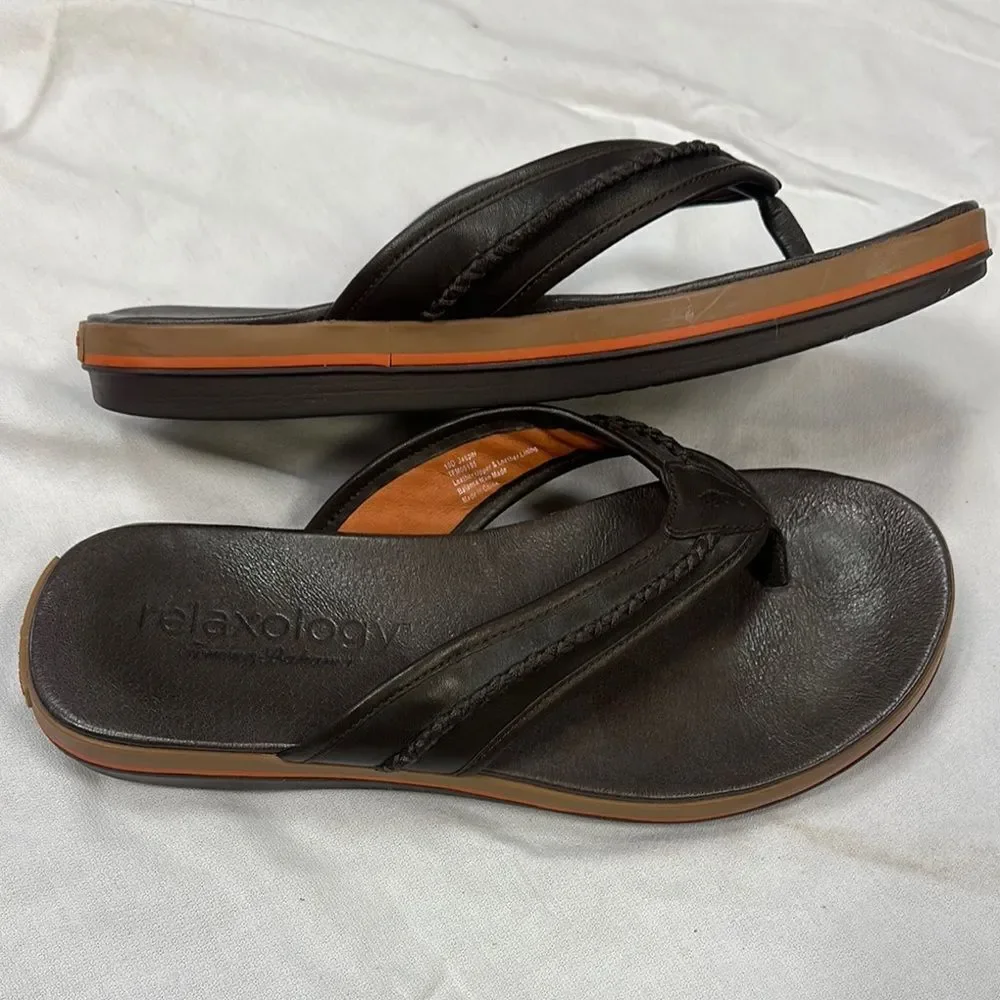 Tommy Bahama Black Sandals Classic Thong Design